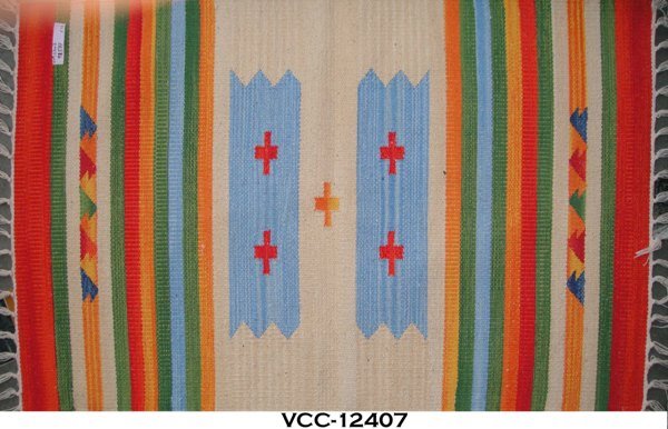 HAND WOVEN COTTON KILIM